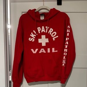 Ski Patrol Vail Red Hoodie